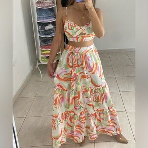 Set top & skirt